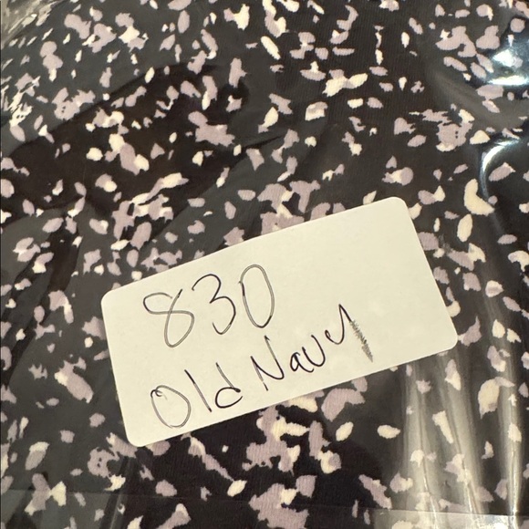 Old Navy Power-soft Leggings Speckled Active Leggings with Pockets womens Large - Picture 6 of 6